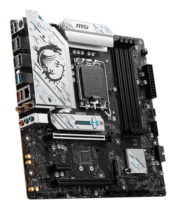 MSI B760M GAMING PLUS WIFI placa base Intel B760 LGA 1700 micro ATX - Imagen 4