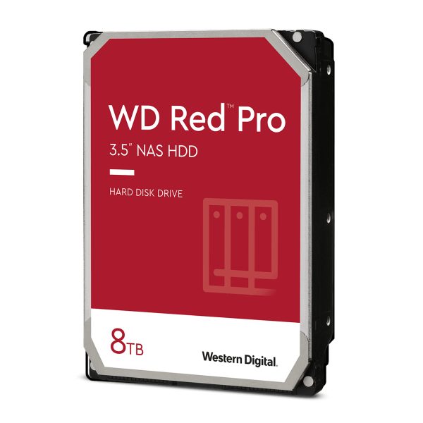 Western Digital Red Pro disco duro interno 8 TB 7200 RPM 256 MB 3.5" SATA - Imagen 2