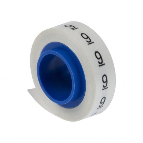 Panduit PMDR-9 soporte para manguito de identificación de conductores Negro, Blanco 1 pieza(s) - Imagen 2