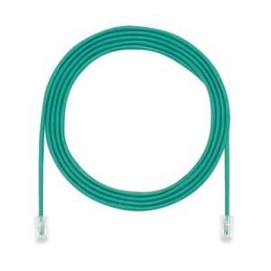 Panduit Cat. 6a U/UTP 3 m cable de red Verde Cat6a U/UTP (UTP)