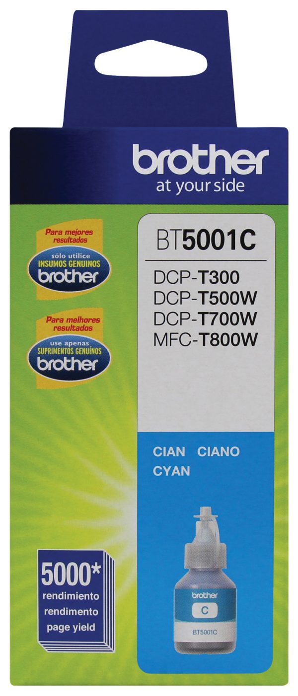 Brother BT5001C cartucho de tinta 1 pieza(s) Original Extra (Súper) alto rendimiento Cian - Imagen 4
