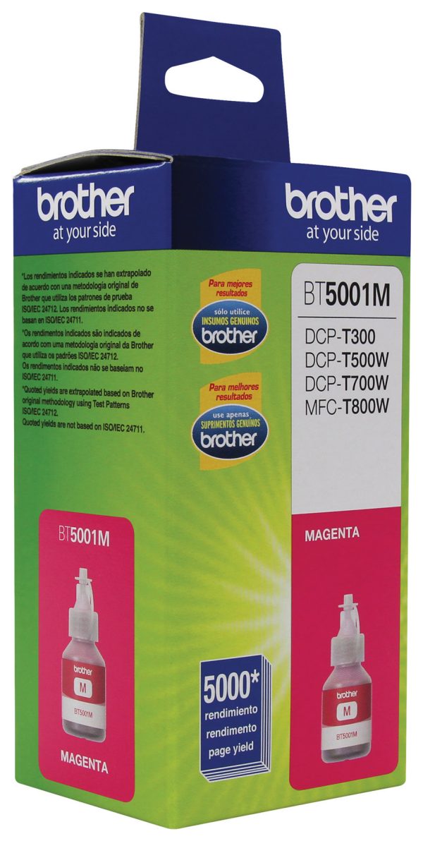 Brother BT5001M cartucho de tinta 1 pieza(s) Original Extra (Súper) alto rendimiento Magenta - Imagen 3