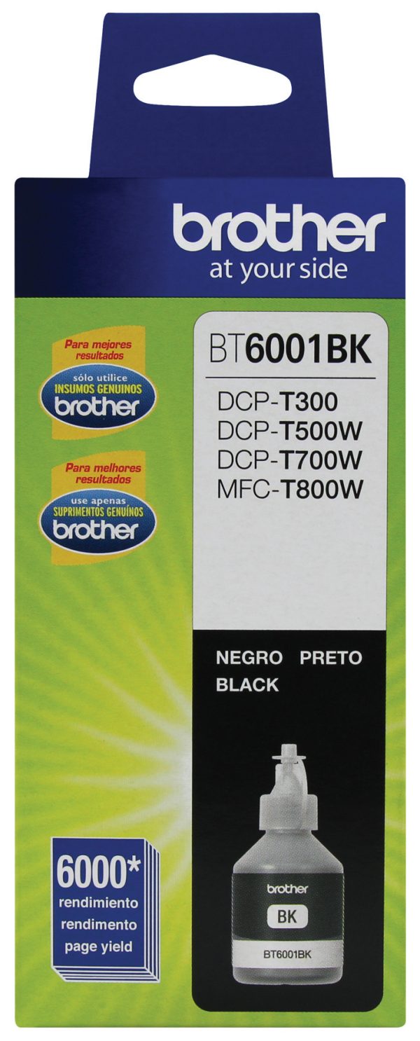 Brother BT6001BK cartucho de tinta 1 pieza(s) Original Extra (Súper) alto rendimiento Negro - Imagen 4