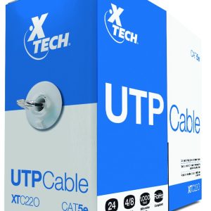 Xtech XTC-220 cable de red 305 m Cat5e U/UTP (UTP)