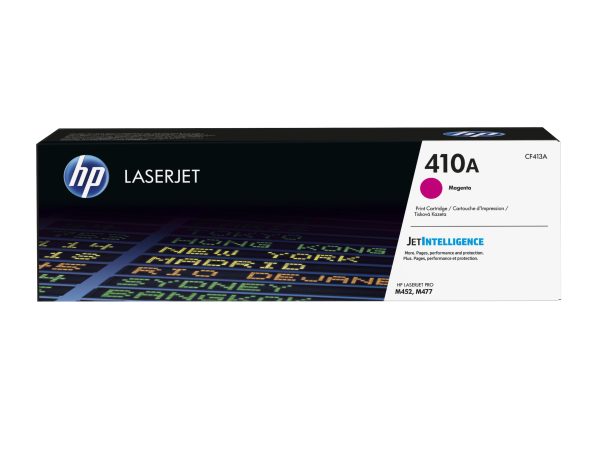 HP Cartucho de tóner original LaserJet 410A magenta