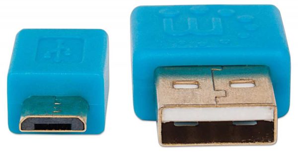 Manhattan Cable plano de Alta Velocidad Micro-B USB - Imagen 3