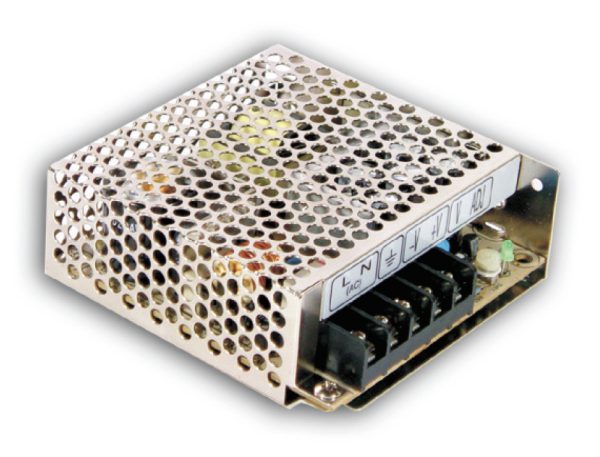 MEAN WELL RS-50-12 unidad de fuente de alimentación 50.4 W Plata - Imagen 2
