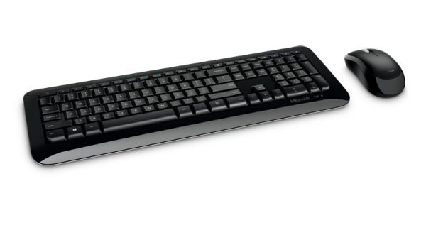 Microsoft Wireless Desktop 850 teclado Ratón incluido Oficina RF inalámbrico Español Negro - Imagen 2