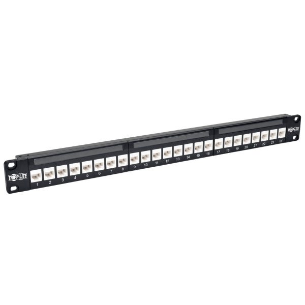 Tripp Lite N254-024-6A panel de parcheo 1U
