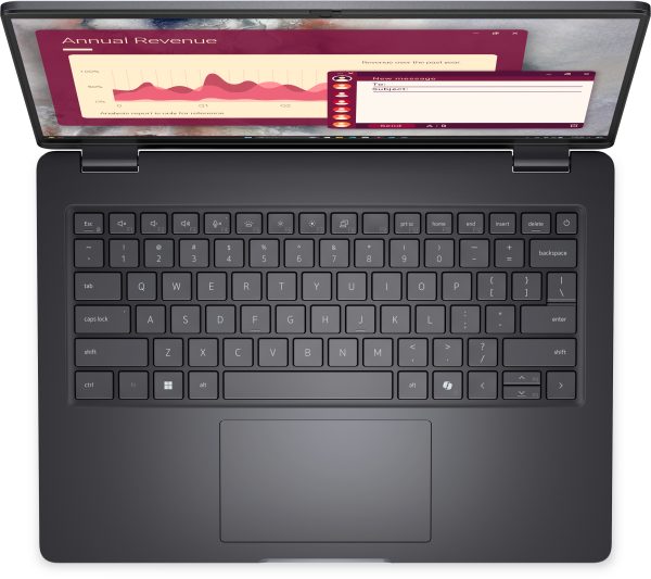 DELL Pro PC14250 Intel Core 7 150U Computadora portátil 35.6 cm (14") Full HD+ 16 GB DDR5-SDRAM 512 GB SSD Wi-Fi 6E (802.11ax) Windows 11 Pro Español Negro - Imagen 4