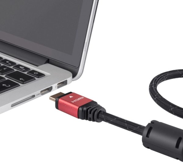 Steren 299-812 cable HDMI 3.6 m HDMI Tipo A (Estándar) Negro, Rojo - Imagen 4
