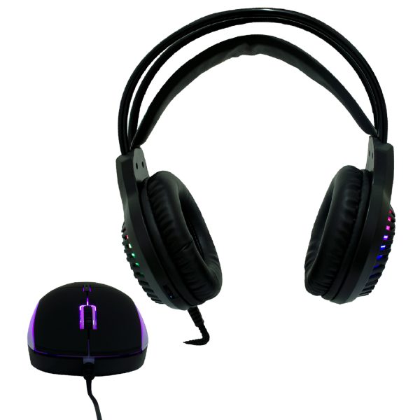 Perfect Choice V-930648 audífono y auriculare Auriculares Alámbrico Diadema Juego Negro - Imagen 3