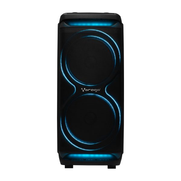 Vorago KSP-800 altavoz portátil o de fiesta Altavoz portátil estéreo Negro 180 W - Imagen 2