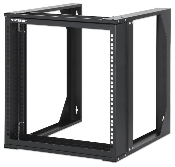 Intellinet Rack abierto de 19" para montaje en pared, 2 postes, 9U