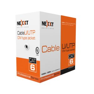 Nexxt Solutions AB356NXT32 cable de red Azul 305 m Cat6 U/UTP (UTP)