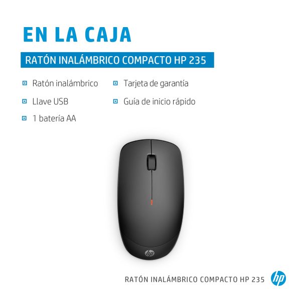 HP Mouse inalámbrico compacto 235 - Imagen 3