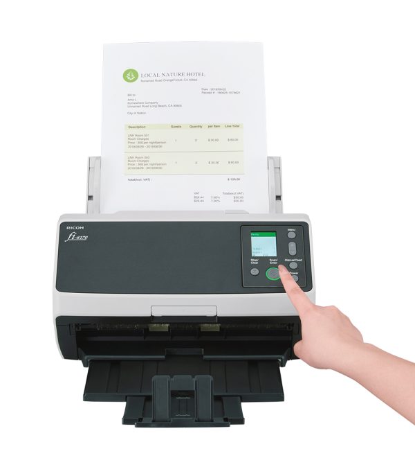 Ricoh fi-8170 ADF + Escáner de alimentación manual 600 x 600 DPI A4 Negro, Gris - Imagen 4