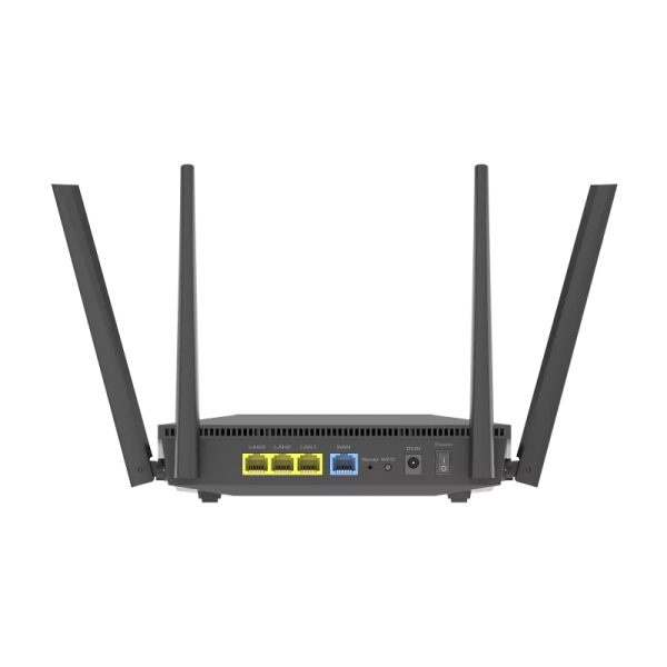 ASUS RT-AX52 AX1800 AiMesh router inalámbrico Gigabit Ethernet Doble banda (2,4 GHz / 5 GHz) Negro - Imagen 4