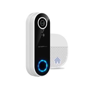 ArgomTech ARG-SV-8002WT kit de timbre Negro, Blanco