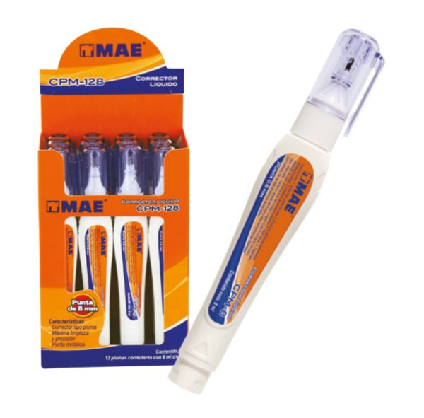 MAE CPM-128 corrector líquido tipo bolígrafo - Imagen 2