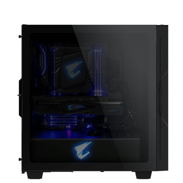 GIGABYTE GB-AC300G gabinete de computadora Midi Tower Negro - Imagen 3