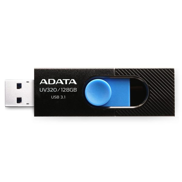 ADATA UV320 unidad flash USB 128 GB USB tipo A 3.2 Gen 1 (3.1 Gen 1) Negro, Azul - Imagen 2