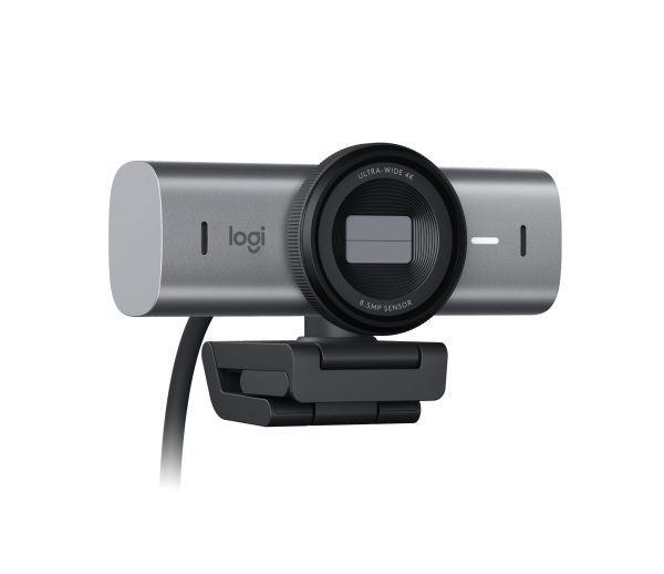 Logitech 960-001548 cámara web 8,5 MP 3840 x 2160 Pixeles USB 3.2 Gen 1 (3.1 Gen 1) Negro, Grafito - Imagen 2