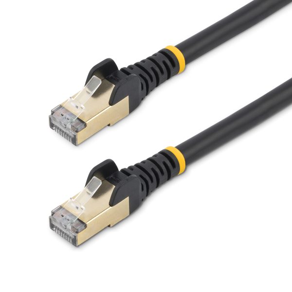 StarTech.com Cable de 1.5m de Red Ethernet RJ45 Cat6 Blindado STP - Cable sin Enganche Snagless – Negro - Imagen 4