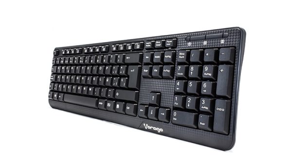 Vorago KB-102 teclado Universal USB Español Negro - Imagen 2