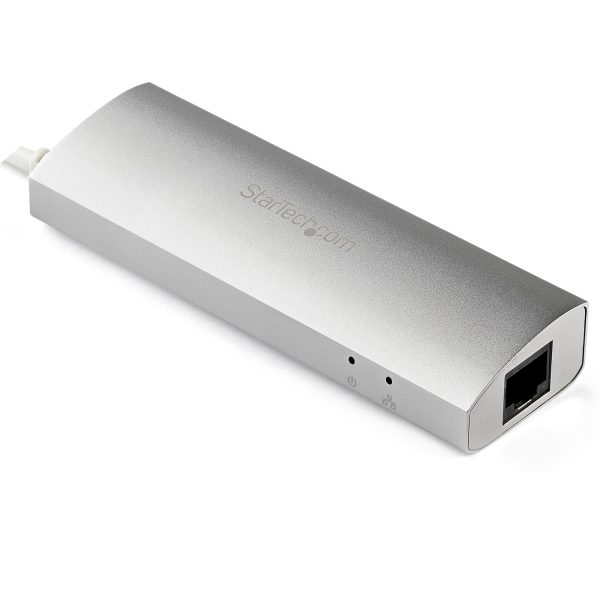 StarTech.com Hub USB 3.0 de 3 Puertos con Adaptador de Red Ethernet Gigabit - Hub Concentrador USB-A - Alimentado por el Bus - 5Gbps - Hub USB Portátil - Carcasa Resistente - Imagen 2