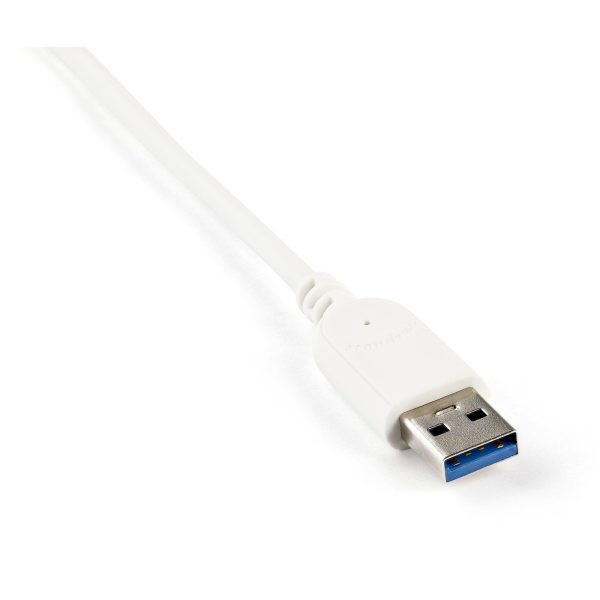 StarTech.com Hub USB 3.0 de 3 Puertos con Adaptador de Red Ethernet Gigabit - Hub Concentrador USB-A - Alimentado por el Bus - 5Gbps - Hub USB Portátil - Carcasa Resistente - Imagen 3
