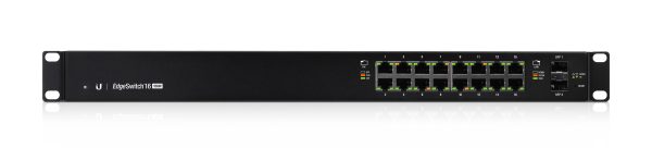 Ubiquiti ES-16-150W dispositivo de redes Gestionado L2/L3 Gigabit Ethernet (10/100/1000) Energía sobre Ethernet (PoE) Negro - Imagen 3