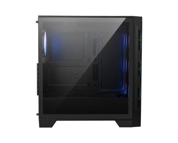 MSI MAG FORGE 320R AIRFLOW gabinete de computadora Micro Tower Negro, Transparente - Imagen 4