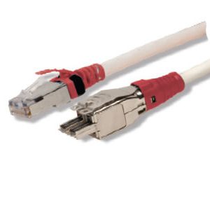 Siemon Cat6a 3m cable de red Blanco