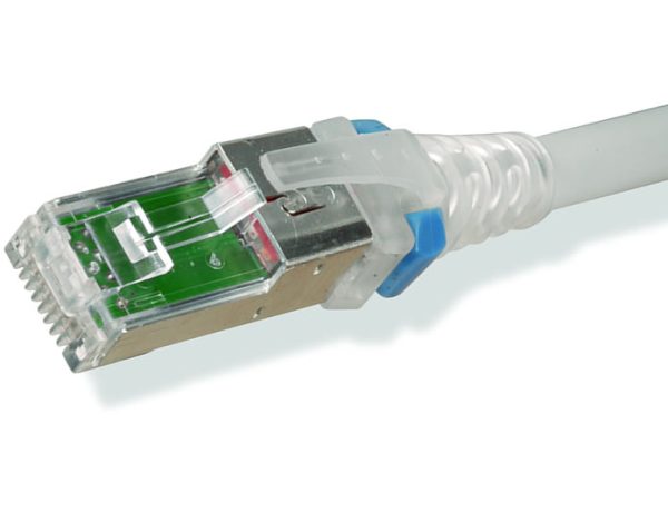 Siemon ZM6A-S10-02B cable de red Blanco 3 m Cat6a SF/UTP (S-FTP) - Imagen 2