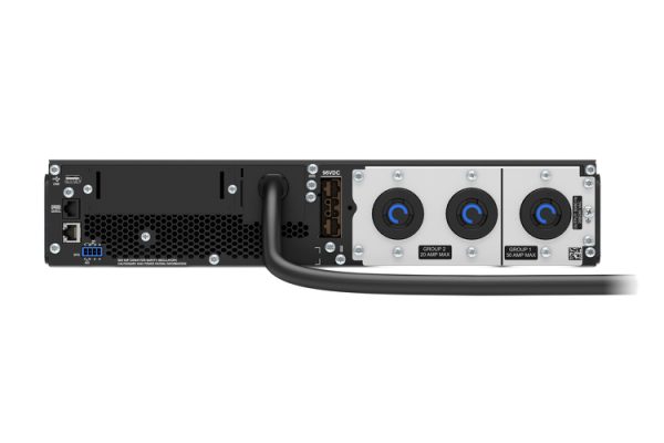 APC SRT3000RMXLT sistema de alimentación ininterrumpida (UPS) Doble conversión (en línea) 3 kVA 2700 W 3 salidas AC - Imagen 2