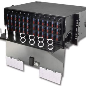 Siemon RIC3-72-01 adaptador de fibra óptica 1 pieza(s) Negro