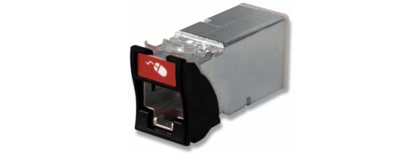 Siemon Z6A-S01 tomacorriente RJ-45 Negro - Imagen 3