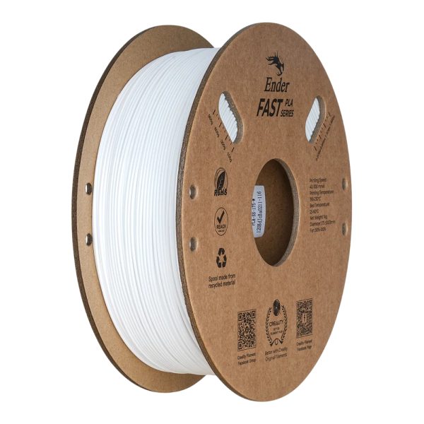 Creality 3D 3301010397 material de impresión 3D Ácido poliláctico (PLA) Blanco 1 kg - Imagen 2