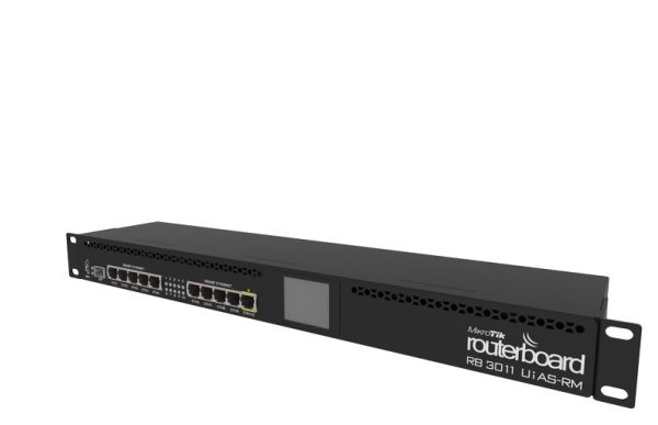 Mikrotik RB3011UIAS-RM router Gigabit Ethernet Negro - Imagen 2