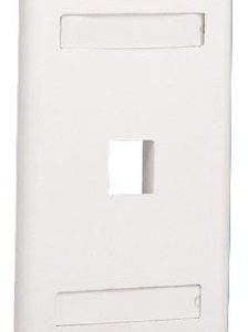 Panduit NK1FWHY placa de pared o cubierta de interruptor Blanco
