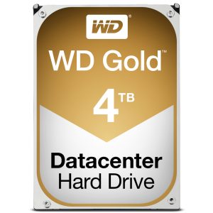 Western Digital Gold disco duro interno 4 TB 7200 RPM 128 MB 3.5" Serial ATA III