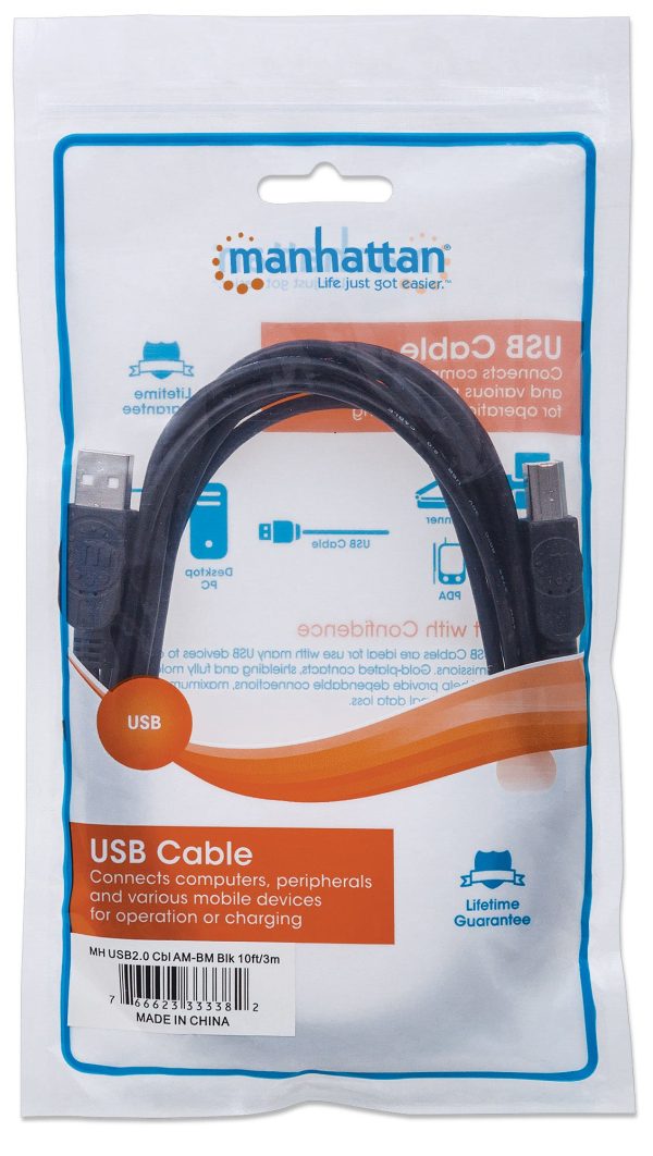 Manhattan Cable para Dispositivos USB B de Alta Velocidad - Imagen 3