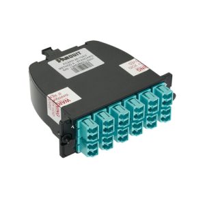 Panduit FC2ZN-12-10AS adaptador de fibra óptica LC 1 pieza(s) Negro
