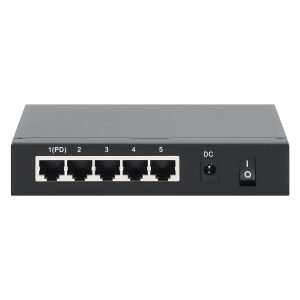 Intellinet PoE-Powered 5x Gigabit Gigabit Ethernet (10/100/1000) Energía sobre Ethernet (PoE) Negro