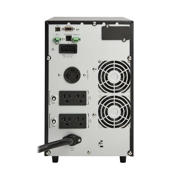 Tripp Lite SU3000XLCD UPS SmartOnline de Doble Conversión 120V 3kVA 2.7kW, en Torre, Autonomía Extendida, Opciones de Tarjeta de Red, LCD, USB, DB9 - Imagen 2