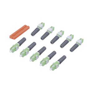 Tempo SCAPCMCS10 conector de fibra óptica SC/APC Macho