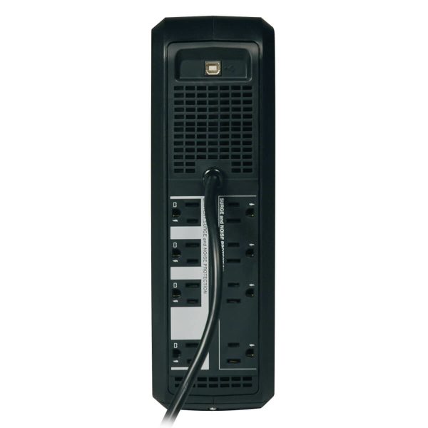 Tripp Lite OMNI650LCD UPS No Break OmniSmart Interactivo en Línea de 120V, 650VA y 350W, Torre, Pantalla LCD, puerto USB - Imagen 2