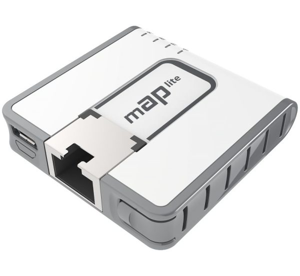 Mikrotik mAP lite Blanco Energía sobre Ethernet (PoE)