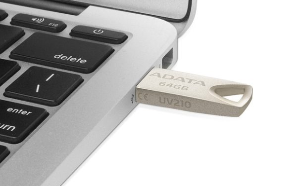 ADATA AUV210-64G-RGD unidad flash USB 64 GB USB tipo A 2.0 Beige - Imagen 3